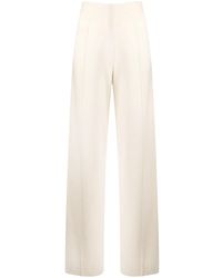 Pringle of Scotland - Wide-Leg Knitted Trousers - Lyst