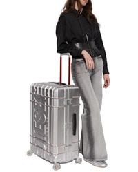 DIESEL - Embossed-Logo Suitcase - Lyst