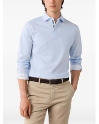 Hackett - Polo À Manches Longues - Lyst