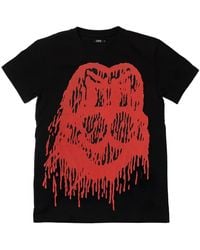 Chio - Drip Graphic-Print T-Shirt - Lyst