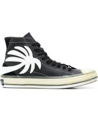 Palm Angels - Palm Tree High-Top Sneakers - Lyst