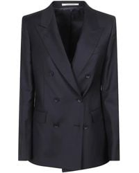 Tagliatore - Double-Breasted Peaked-Lapel Jacket - Lyst