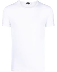 Zegna - Short-sleeved Stretch-cotton T-shirt - Lyst