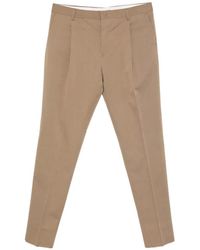 Brian Dales - Pleated Belt-Loop Trousers - Lyst