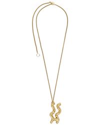 Jil Sander - Zodiac-Sign Pendant Necklace - Lyst