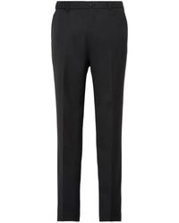 Calvin Klein - Pressed-Crease Elasticated-Waist Trousers - Lyst