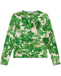 Maliparmi - Vest Met Ronde Hals En Print - Lyst