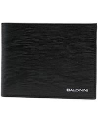 Baldinini - Logo-print Bi-fold Leather Wallet - Lyst