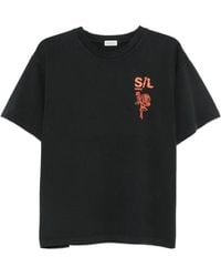Second/Layer - Graphic-Print T-Shirt - Lyst