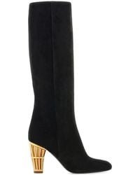Ferragamo - Cage Heel Boot .5 - Lyst