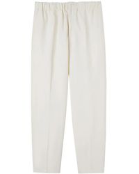 Jil Sander - Broek Met Elastische Tailleband - Lyst