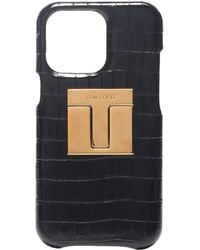 Tom Ford - Crocodile-Embossed Leather Iphone 12 Case - Lyst