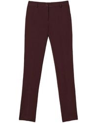 Twinset - Cigarette Trousers With Pockets - Lyst