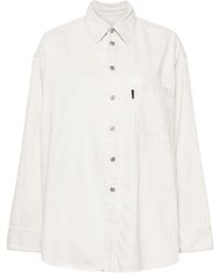 Haikure - Patch-Pocket Cotton Shirt - Lyst