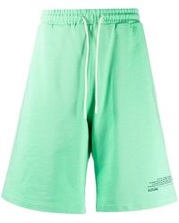 MSGM - Shorts Met Logoprint - Lyst
