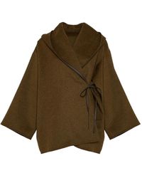 Yves Salomon - Mantel Met Capuchon - Lyst