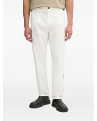 Aeronautica Militare - Pleated Straight-Leg Trousers - Lyst