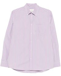 Les Deux - Striped Shirt - Lyst