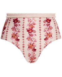 Agua Bendita - Nopal Cauca Ruffled Bikini Bottom - Lyst
