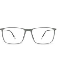 Silhouette - Illusion Lite Brille Mit Eckigem Gestell - Lyst