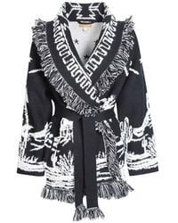 Alanui - Canyon Spirit Fringed Cardigan - Lyst