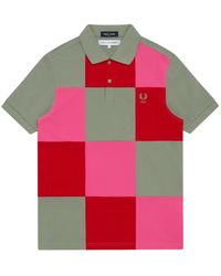 Comme des Garçons - X Fred Perry Logo-Embroidered Polo Shirt - Lyst