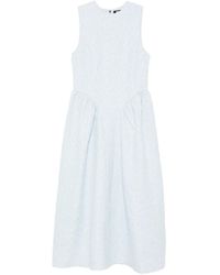ROTATE BIRGER CHRISTENSEN - Crew-Neck Mini Dress - Lyst