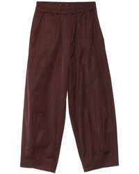 Psophia - Elasticated-Waistband Cropped Trousers - Lyst