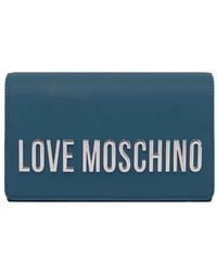 Love Moschino - Logo-Lettering Clutch Bag - Lyst