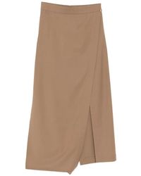 Litkovskaya - Asymmetric-Hem Skirt - Lyst