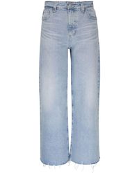 AG Jeans - Saige High-rise Wide-leg Jeans - Lyst