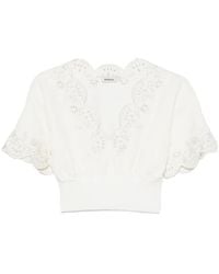 Jonathan Simkhai - Delphina Cropped Top - Lyst