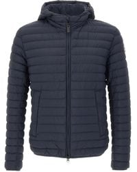 Colmar - Hooded Horizontal-Quilted Down Jacket - Lyst