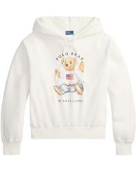 Polo Ralph Lauren - Polo Bear Hoodie - Lyst