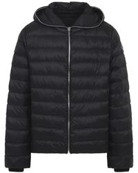 Moncler - Gewatteerd Jack Met Capuchon - Lyst