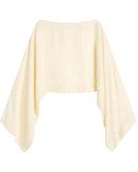 Bondi Born - Ardea Hammered-Satin Top - Lyst