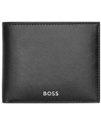 BOSS - Portemonnaie Mit Logo-Print - Lyst