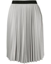 Moncler Short Pleated Skirt - Grey