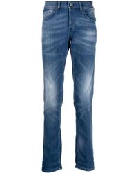 Dondup - Ausgeblichene Slim-Fit-Jeans - Lyst