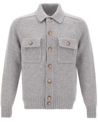 Gran Sasso - Veste En Laine À Poches Plaquées - Lyst