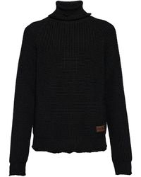 DSquared² - Pull En Maille À Col Roulé - Lyst