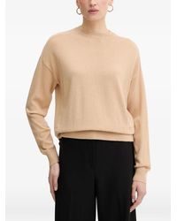 ARMANI EXCHANGE - Textured Split-Back Sweater - Lyst