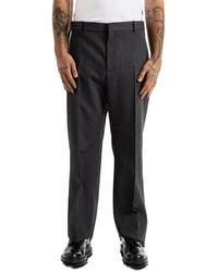 Balenciaga - Pressed-Crease Tailored Trousers - Lyst