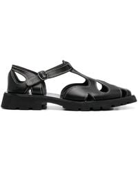Hereu - Floreta Leather Sandals - Lyst