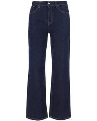 AG Jeans - Brinley Straight-Leg Jeans - Lyst