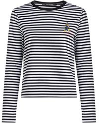 KARL LAGERFELD - X Disney Striped T-Shirt - Lyst