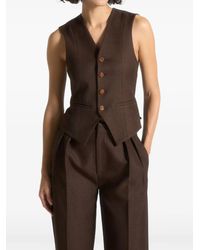 Manière De Voir - Christine Tailored Cinch Waistcoat - Lyst