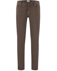 Jacob Cohen - Pantaloni Con Applicazione Logo - Lyst