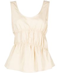 Goen.J - Ruched Sleeveless Top - Lyst
