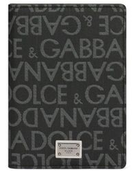 Dolce & Gabbana - Logo-plaque Jacquard Cardholder - Lyst